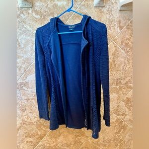 Lucky brand extra small sweater navy blue